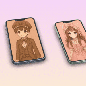 Kawaiipop Lolita Fashion Phone Wallpaper - Kawaiipop Lolita Series